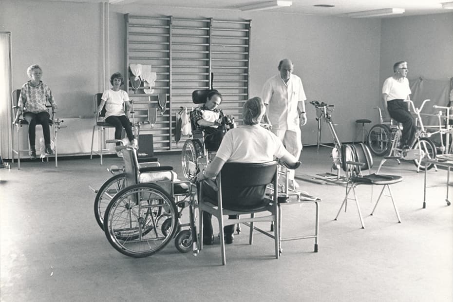 Hvad gemmer der sig bag murene på Sclerosehospitalet i Haslev?